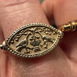 Temple of the Sun 🌞 Elegant Gold Vermeil Women's Ring